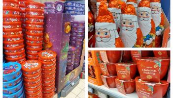 Is it Christmas already? Roses, Santa's and Christmas pudding spotted at Aldi in Carlow