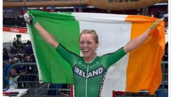 Carlow woman Laura Gillespie wins gold for Ireland at Track World Championships