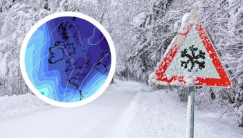 IRELAND SNOW MAP - Where will it snow as Met &Eacute;ireann issue new weather warnings?