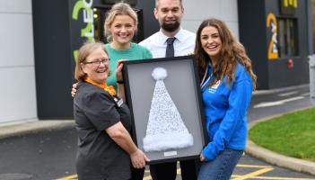 Carlow business raises over &euro;17,000 for charity that helps families of sick children