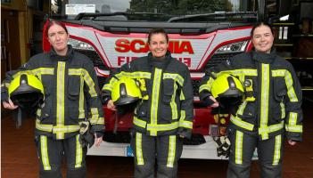 Meet Geraldine, Madeline and Tegan; the first women to join Carlow fire stations