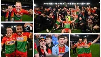 PICTURES: Relive the drama of Carlow's Croke Park celebrations for historic League crown