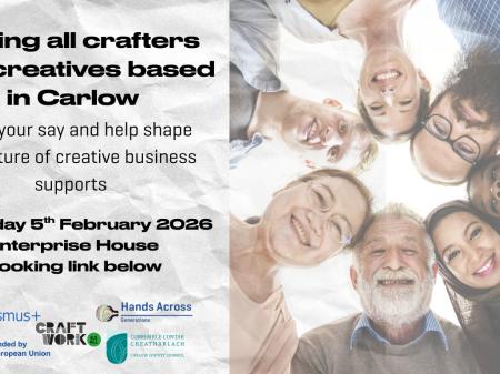 Carlow creatives invited to lunch to give their input to European-wide project
