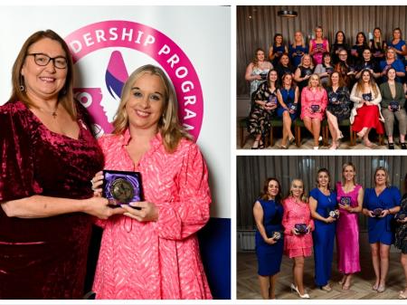 PICTURES: Carlow woman honoured on national stage at LGFA's 'Learn to Lead' graduation