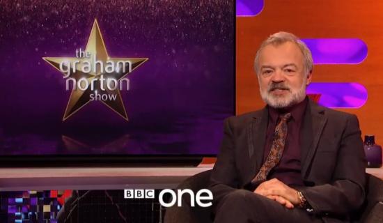 Here's the line-up for this week's Graham Norton Show on BBC One