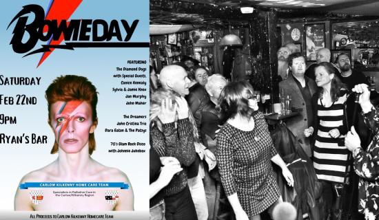 Bowie Day returns to in aid vital service that supports people in County Carlow