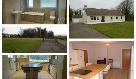 Bright spacious bungalow for sale in Castlecomer from Joe Coogan Auctioneers
