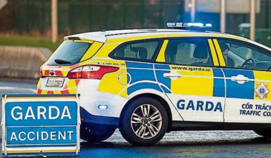 Two arrested as car crashes through front wall of house in Carlow