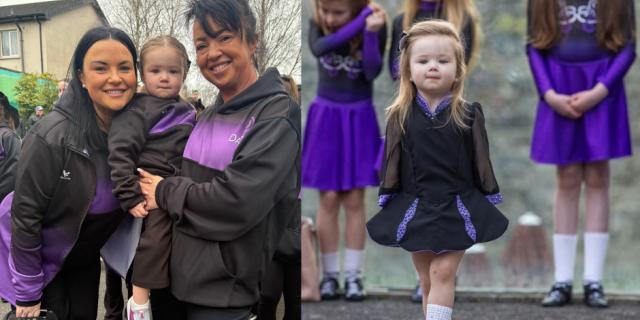 'Dancing since the day she was born' - Carlow girl (2) carries on family tradition