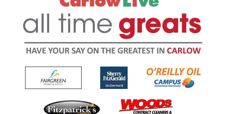 Revealed: After thousands of votes, the winner of Carlow's All Time Greats competition is...