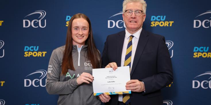 Carlow pride as talented local runner receives coveted DCU sports scholarship