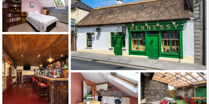 PICTURES: Famous old-world thatched Irish pub with home and beer garden hits the market