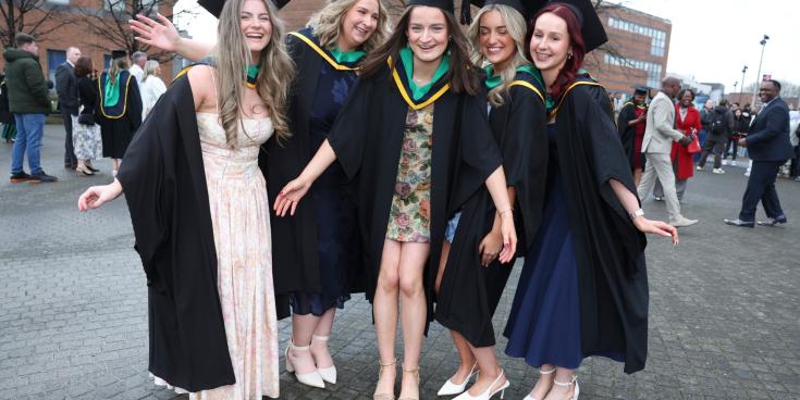 Smiles all round as Carlow student celebrated among 1,300 graduates at DCU ceremony