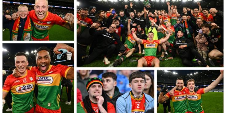 PICTURES: Relive the drama of Carlow's Croke Park celebrations for historic League crown