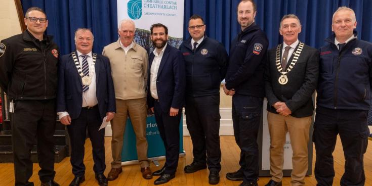 'A fantastic experience': Fire Chiefs from U.S and Sweden pay visit to Carlow