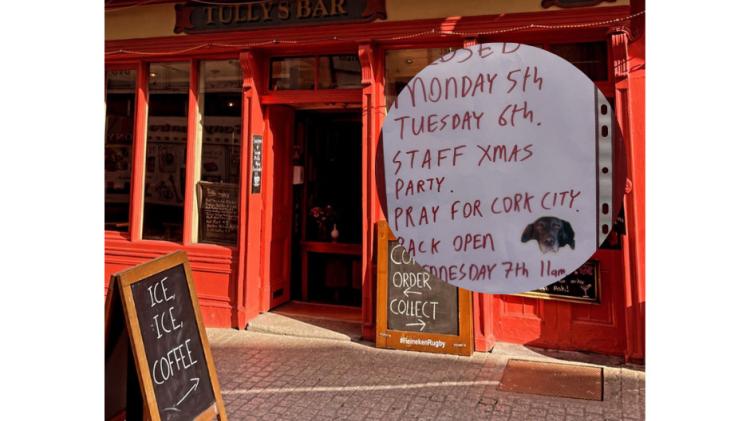Pub in Carlow announce when they will reopen after the busy Christmas period