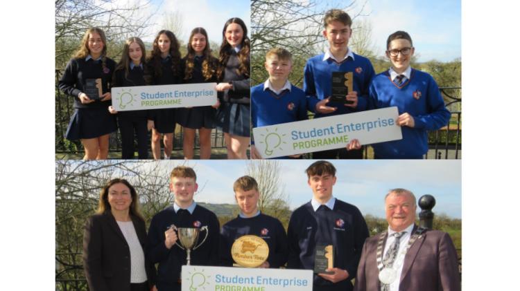 Amazing businesses created by Carlow secondary school students win top places