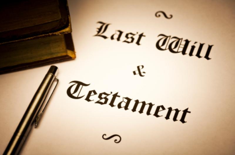 Making a will 