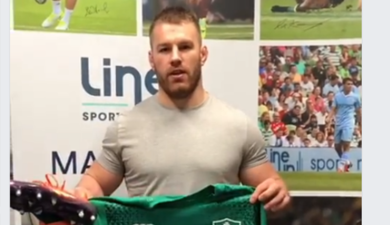 WATCH: Carlow's Sean O'Brien makes incredible gesture to home club and Crumlin hospital