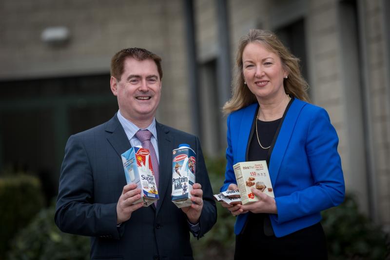 Mark Garvey and Siobhan Talbot of Glanbia