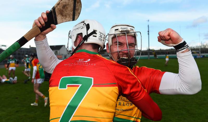 Offaly hurlers relegated after being blown away in second-half by 14 man Carlow