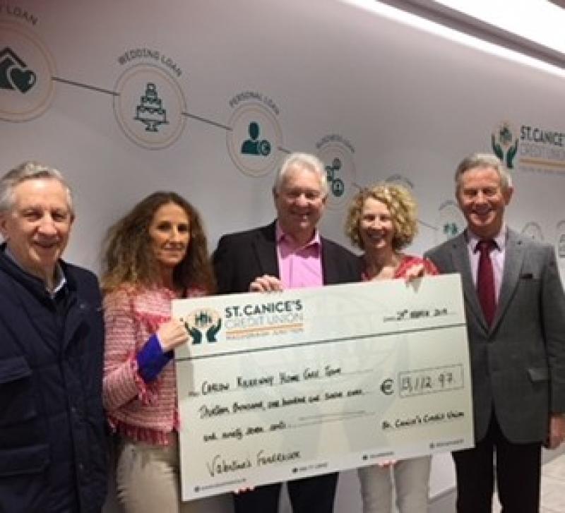 Valentine's gift to three Kilkenny charities