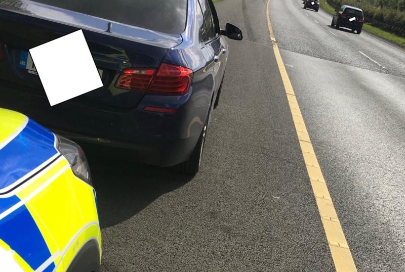 Motorists tip off Gardai about suspected drink-driver on M7