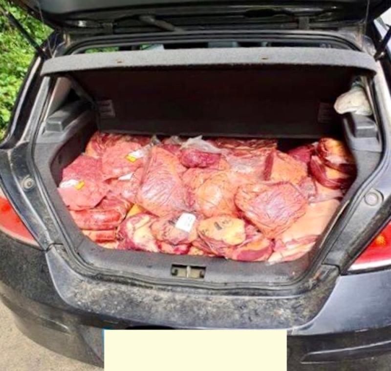 The meat in the boot 