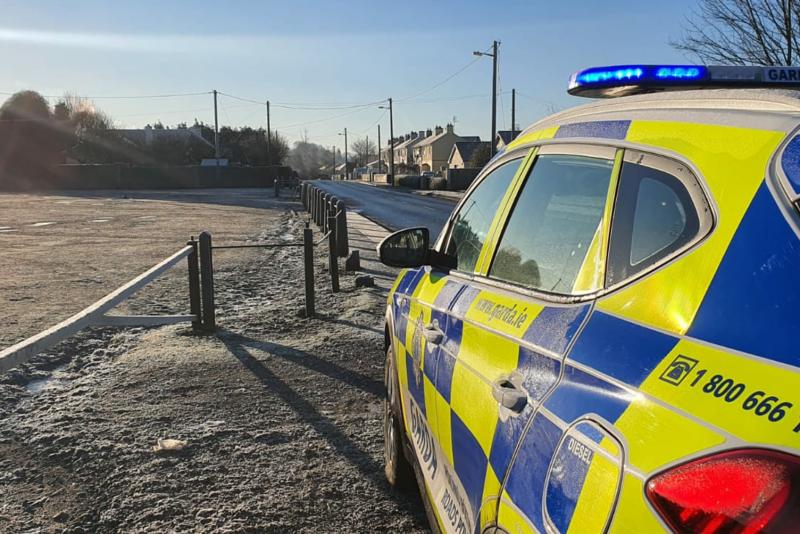 Laois Gardaí have a request for people driving to Covid test centre
