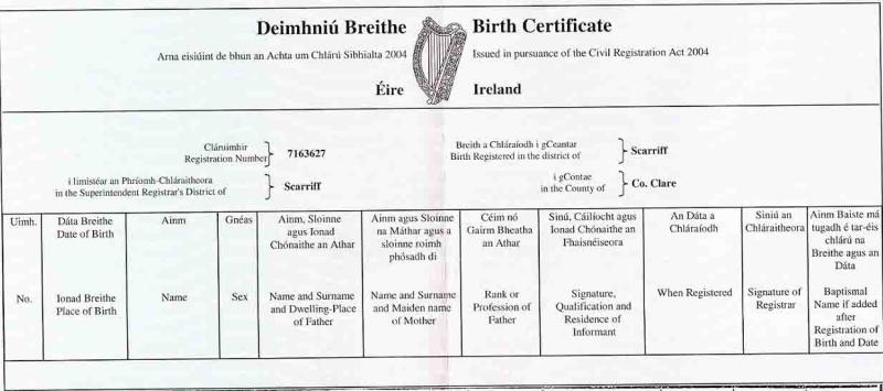 Carlow people can now use new online facility to register births and deaths