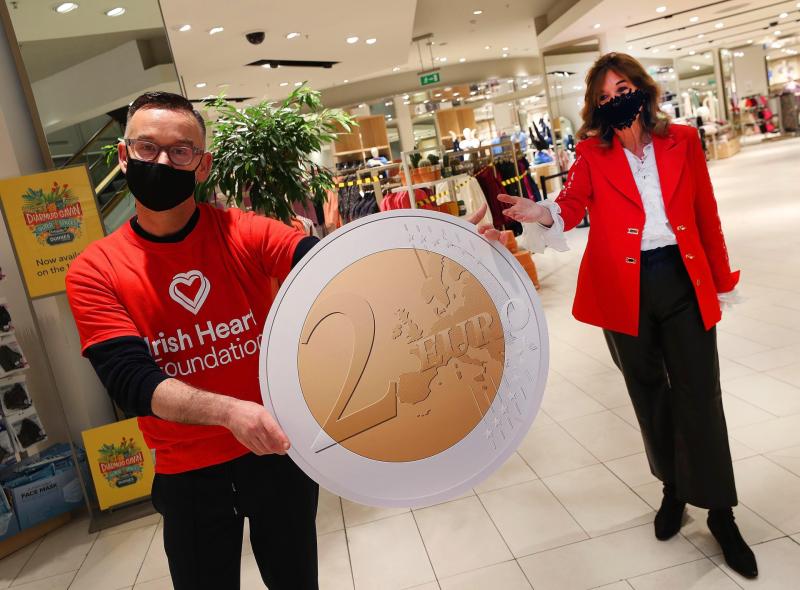 Donegal shoppers asked to support Irish Heart Foundation's Valentine fundraising drive