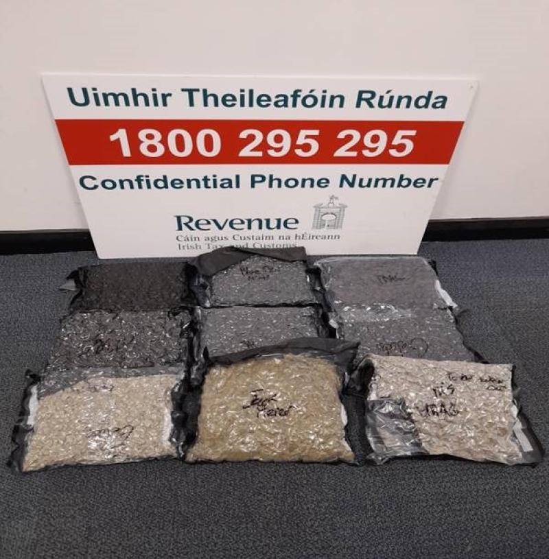 Revenue seize almost €100k worth of drugs at Shannon Airport