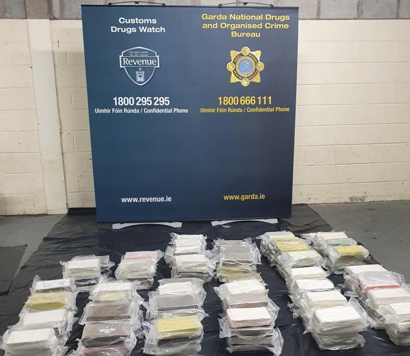 BREAKING: €12 million worth of cocaine seized following intensive search