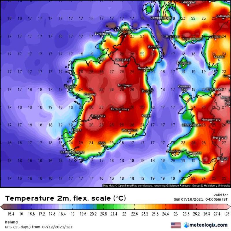 ALERT: Forecaster predicting that temperatures could soar this weekend 