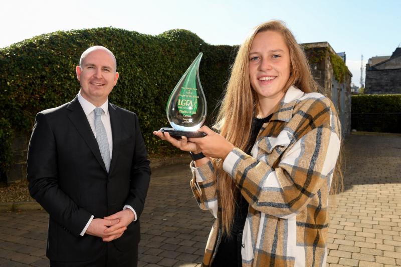 Star Carlow forward  named  LGFA player of the month 