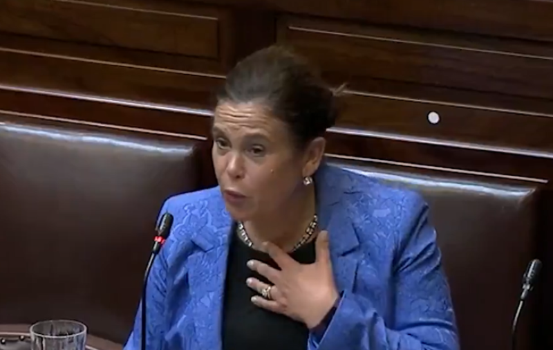 Taoiseach Miche&aacute;l Martin told he's "mansplaining" by Sinn F&eacute;in leader