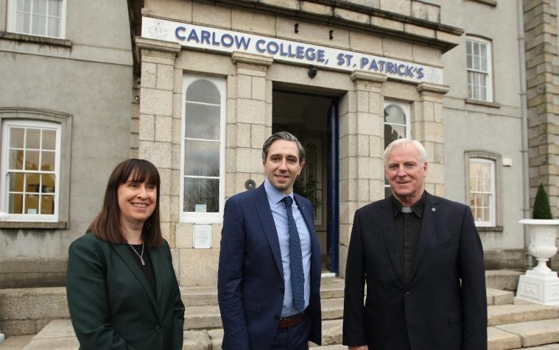 Carlow College welcomes Minister Harris in a 'key milestone' for the college
