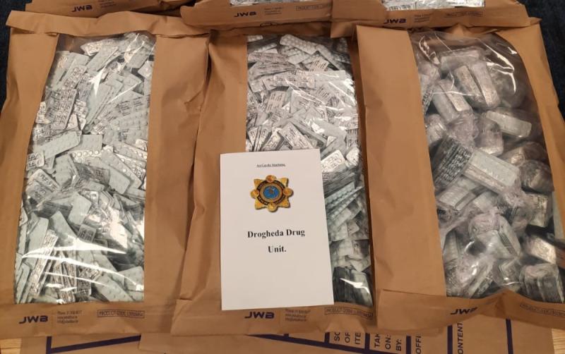Almost a quarter of a million euros worth of suspected Diazepam tablets seized by Gardaí 
