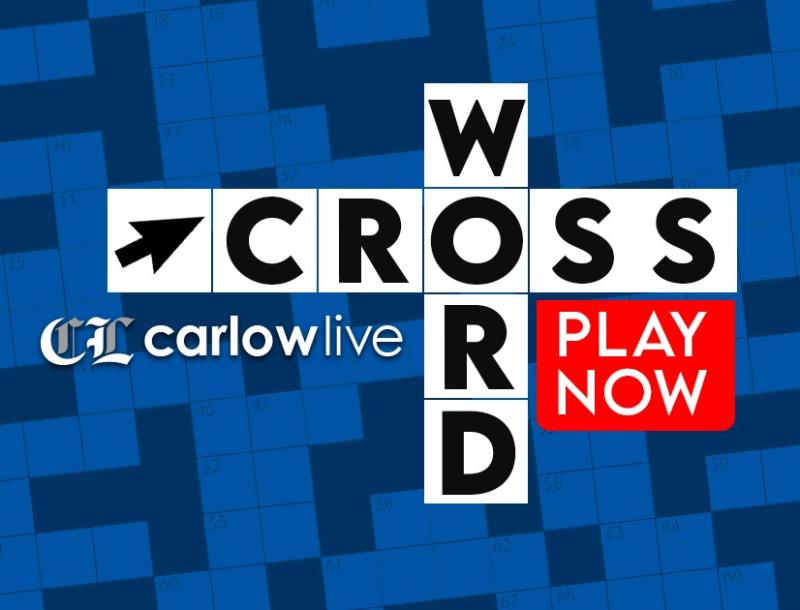 Carlow Live Interactive Digital Crossword Puzzle