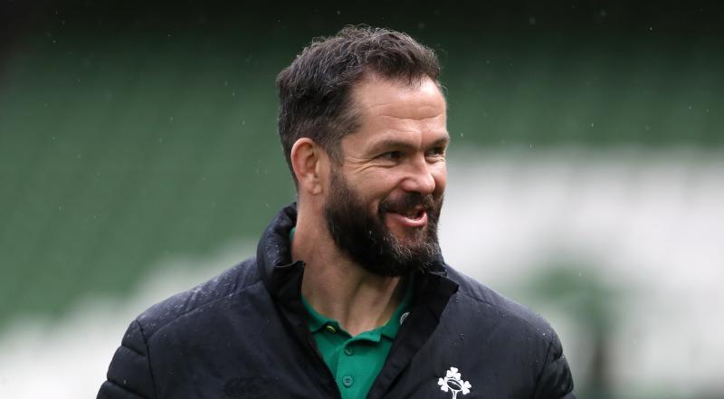 Ireland's head coach urges team to 'push new boundaries' ahead of Six Nations