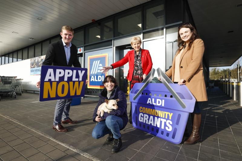 Carlow  charities and community groups invited to apply for Aldi’s 2022 Community Grants Programme