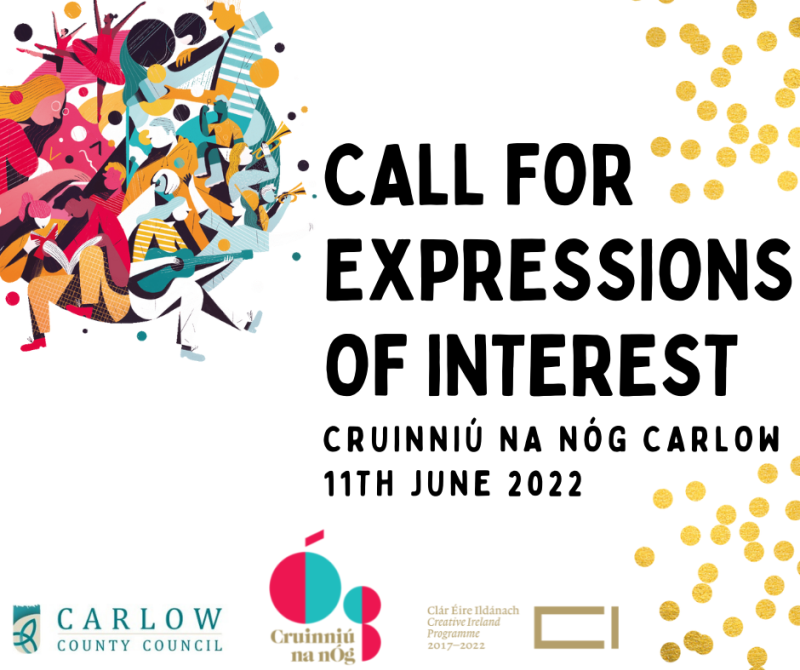 Cruinniú na nÓg - Call for Expressions of Interest in Carlow