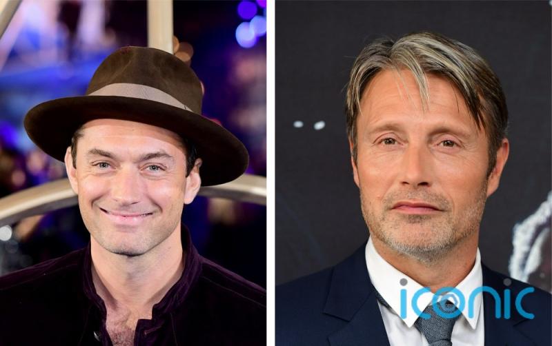 Jude Law and Mads Mikkelsen come face to face in new Harry Potter spinoff film