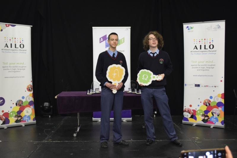  Carlow students compete at the National Linguistic Problem Solving Competition final 