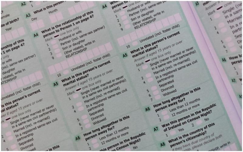 DON'T FORGET: Census forms are to be filled out tonight