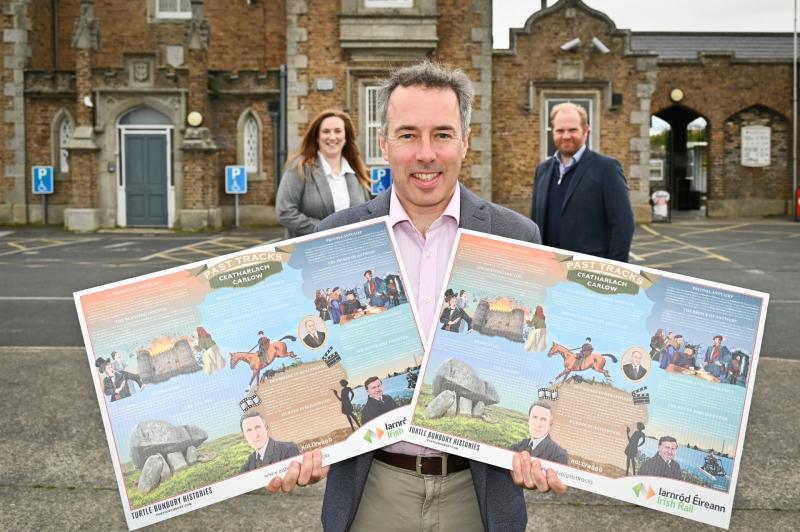 'It brings history to life' - A step back in time for Carlow station with new artworks launched