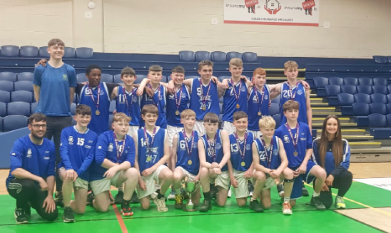 All Ireland basketball glory for Knockbeg College first years