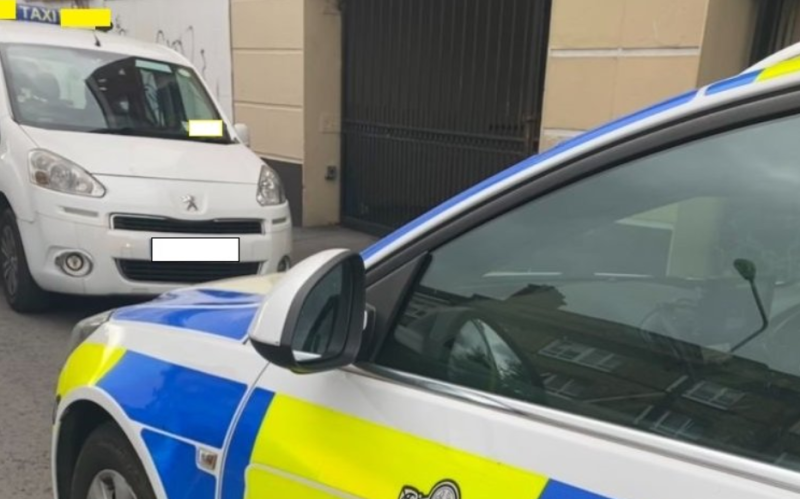Taxi driver arrested for driving on Irish roads while disqualified