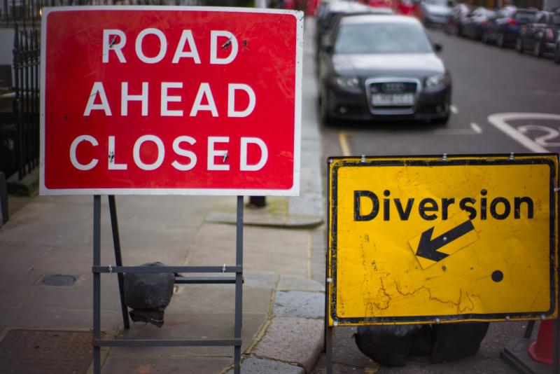 ALERT: Road closures in Carlow