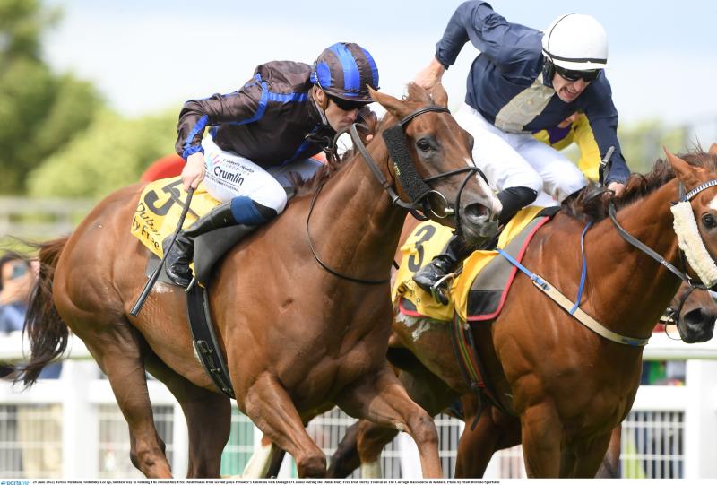 Big wins for Jim Bolger and Joseph O'Brien on Derby day at the Curragh